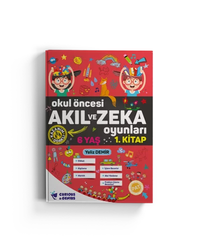 6 Yaş Akıl ve Zeka Oyunları | 1.Kitap